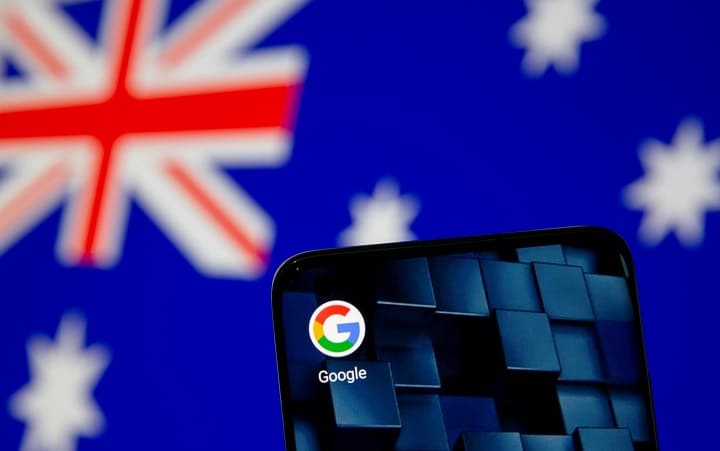 Australia - google close
